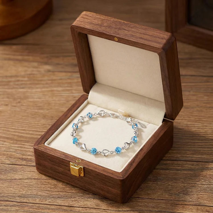 Blue Heart Radiance Bracelet