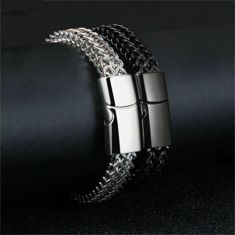 Retro Link Titanium steel Bracelet (fine polished)