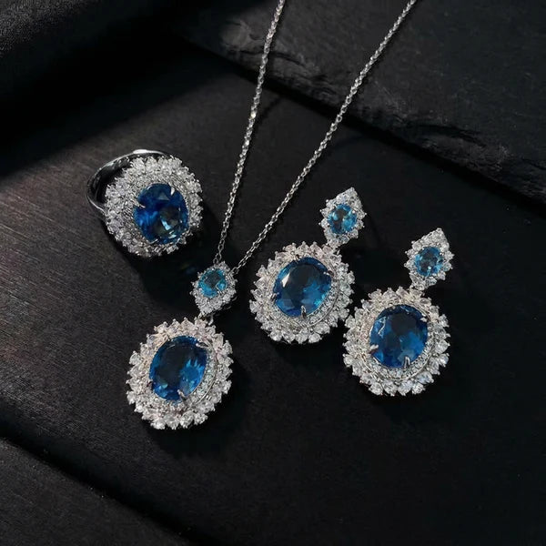 Royal Sapphire Luxe Jewelry Set