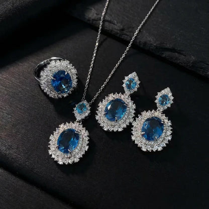 Royal Sapphire Luxe Jewelry Set