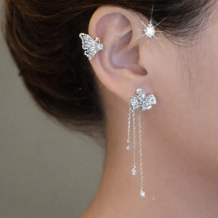 Butterfly Whisper Tassel Earrings
