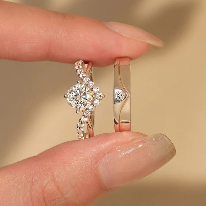 Eternal Love Couple Ring Set