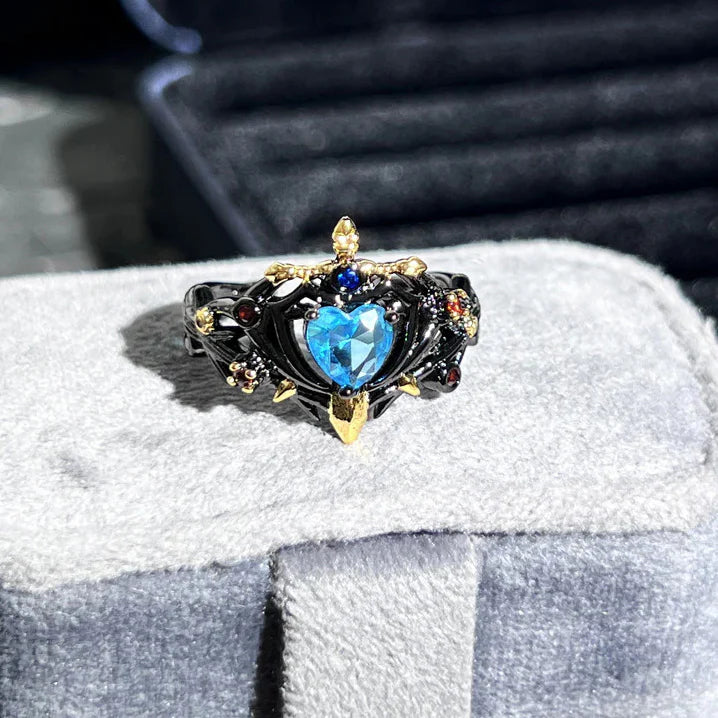 Royal Azure Crest Ring