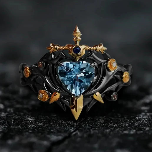 Royal Azure Crest Ring